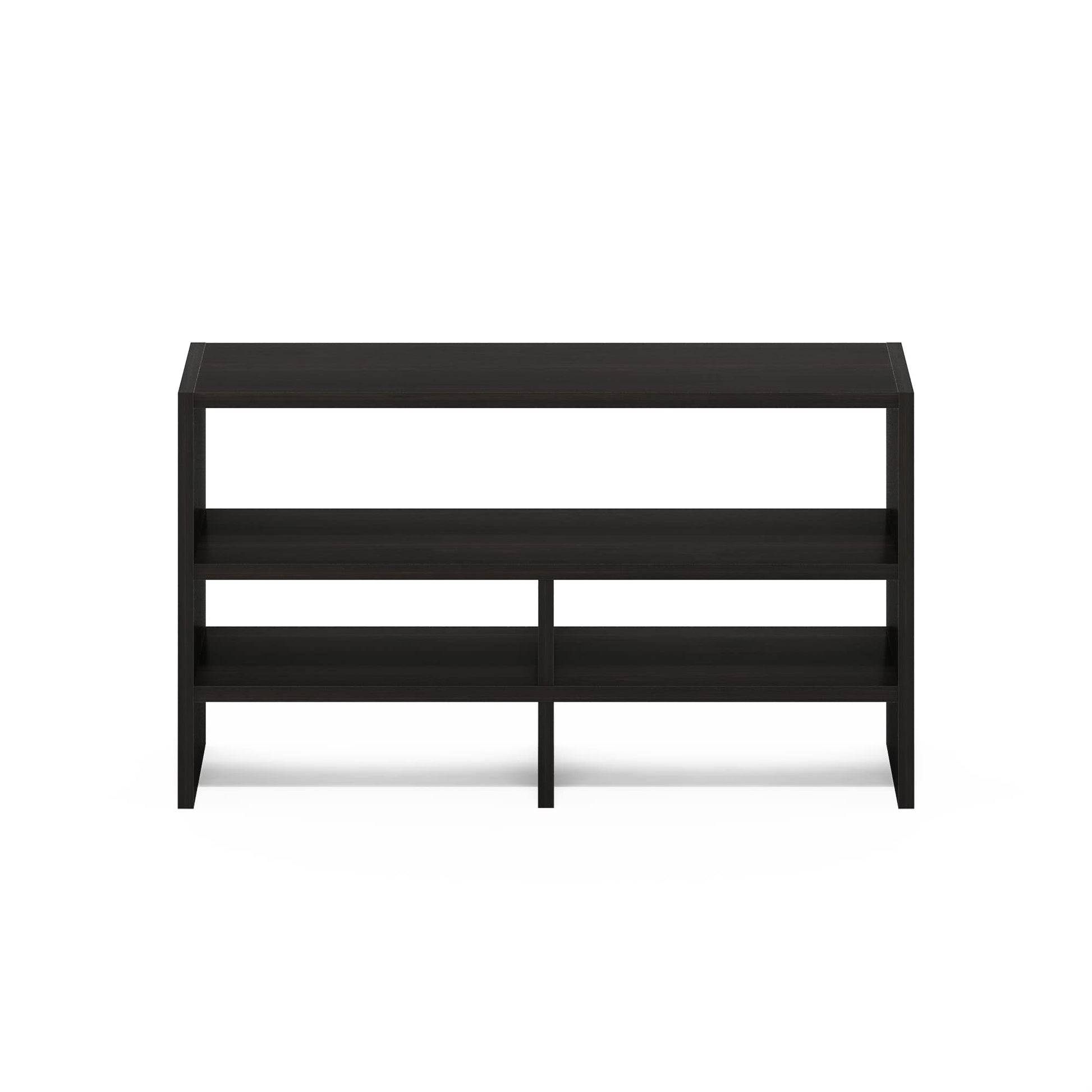 Furinno Hermite Desk Top Organizing Shelf Bookcase, Espresso