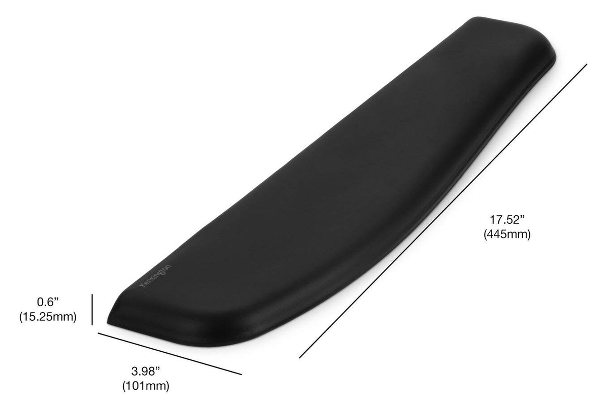 Kensington ErgoSoft Wrist Rest for Standard Keyboards, Black (K52799WW)