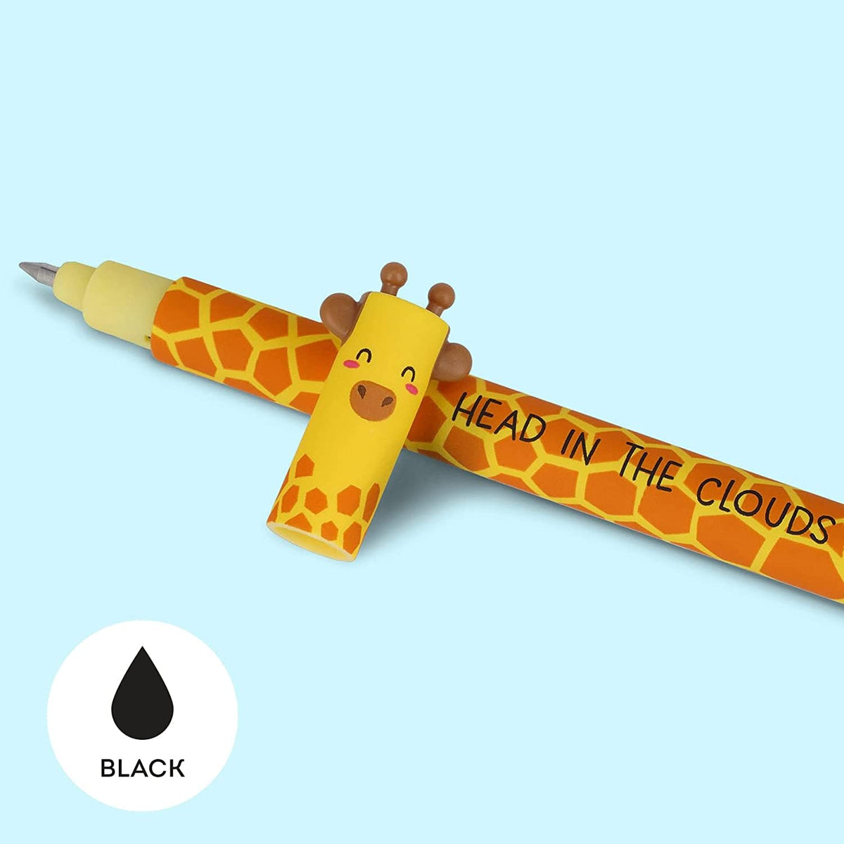LEGAMI - Set of 5 Erasable Gel Pens with Thermosensitive Erase Ink, Range of ink colours & barrel