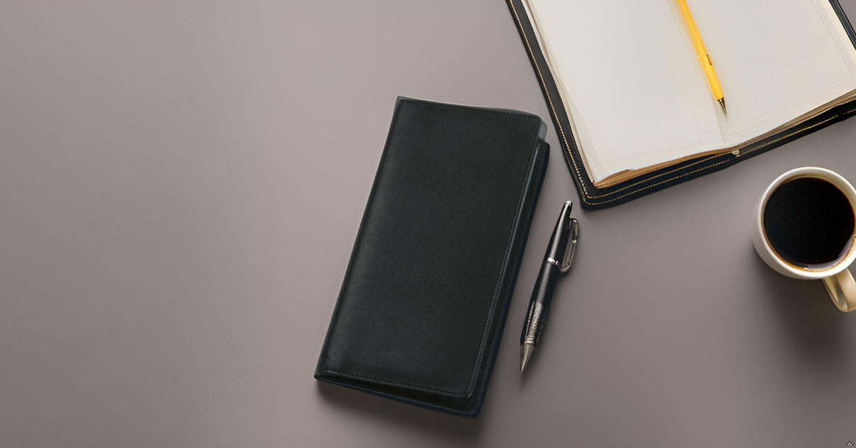 ALASSIO Unisex-Adult's Business Card Case, Black, 20 x 11, 5 x 1, 5 cm