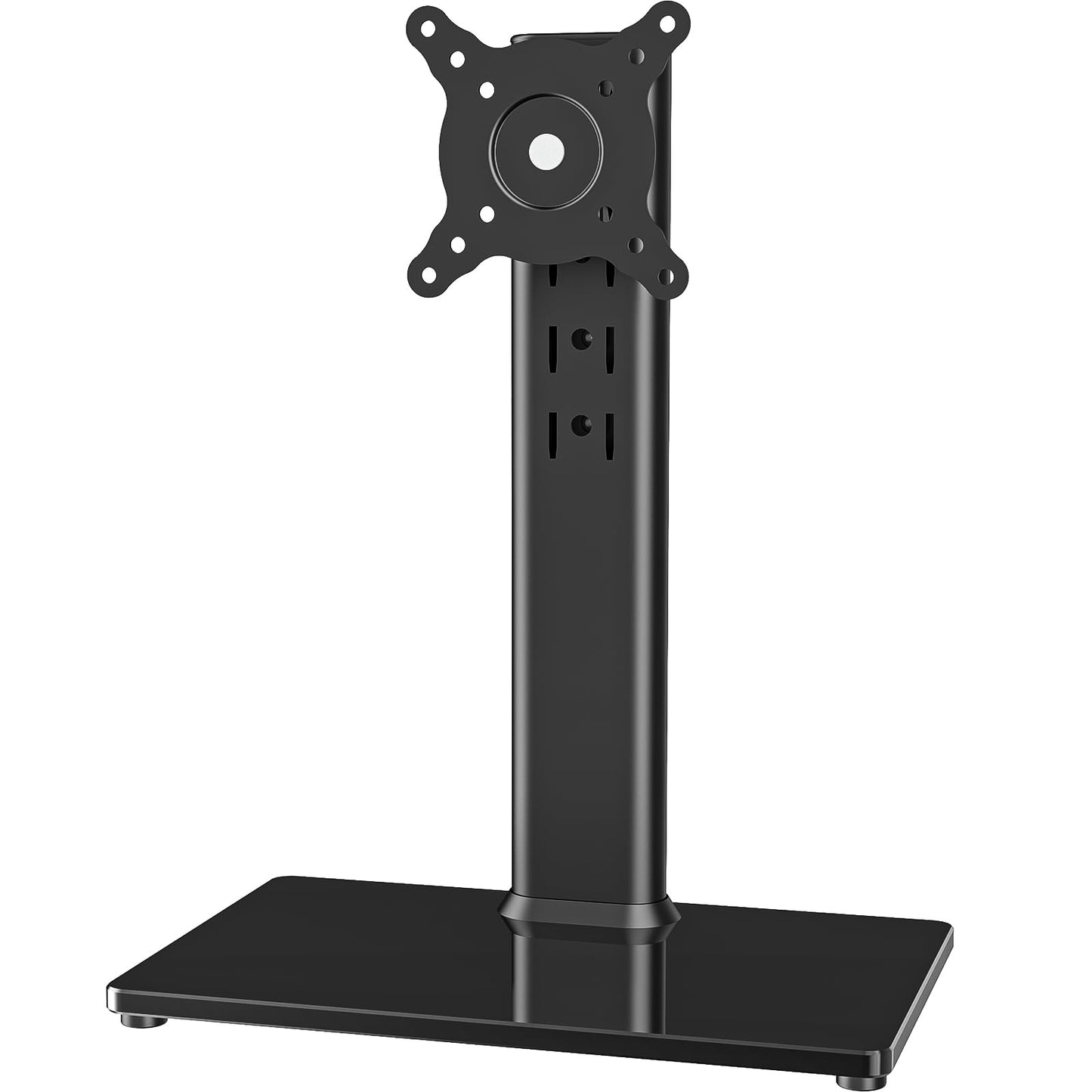 Single LCD Computer Monitor Free-Standing Desk Stand Mount Riser for 13 inch to 32 inch screen with