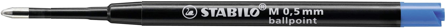 STABILO Ballpoint Pen - Ballpoint Refills - Pack of 10 - Blue