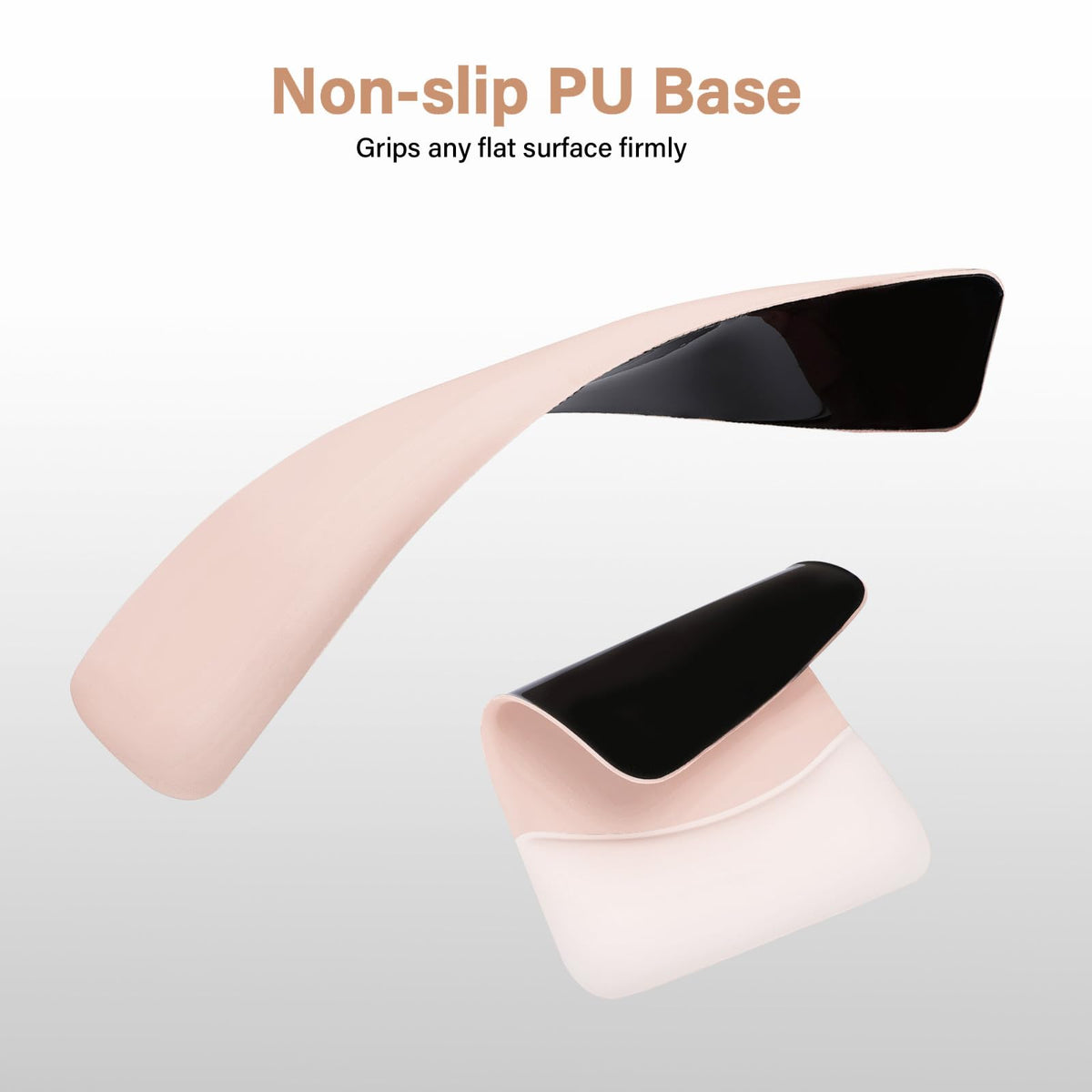 MOSISO Wrist Rest Support Mouse Pad & Keyboard Set, Apricot