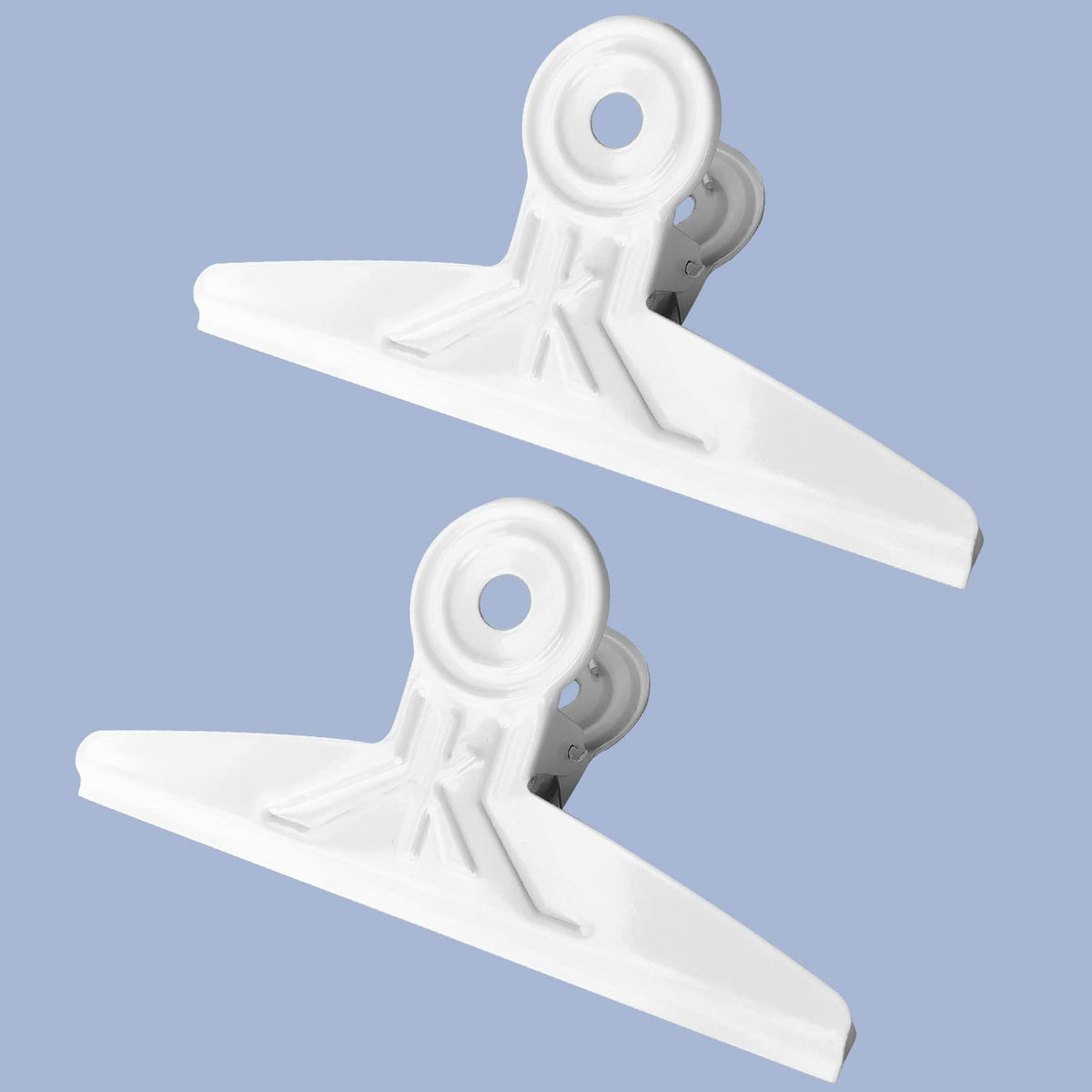 Extra Large Bulldog Clips White - Coideal 2 PCS 20cm Jumbo XL Bull Binder Paper Clip Clamps for