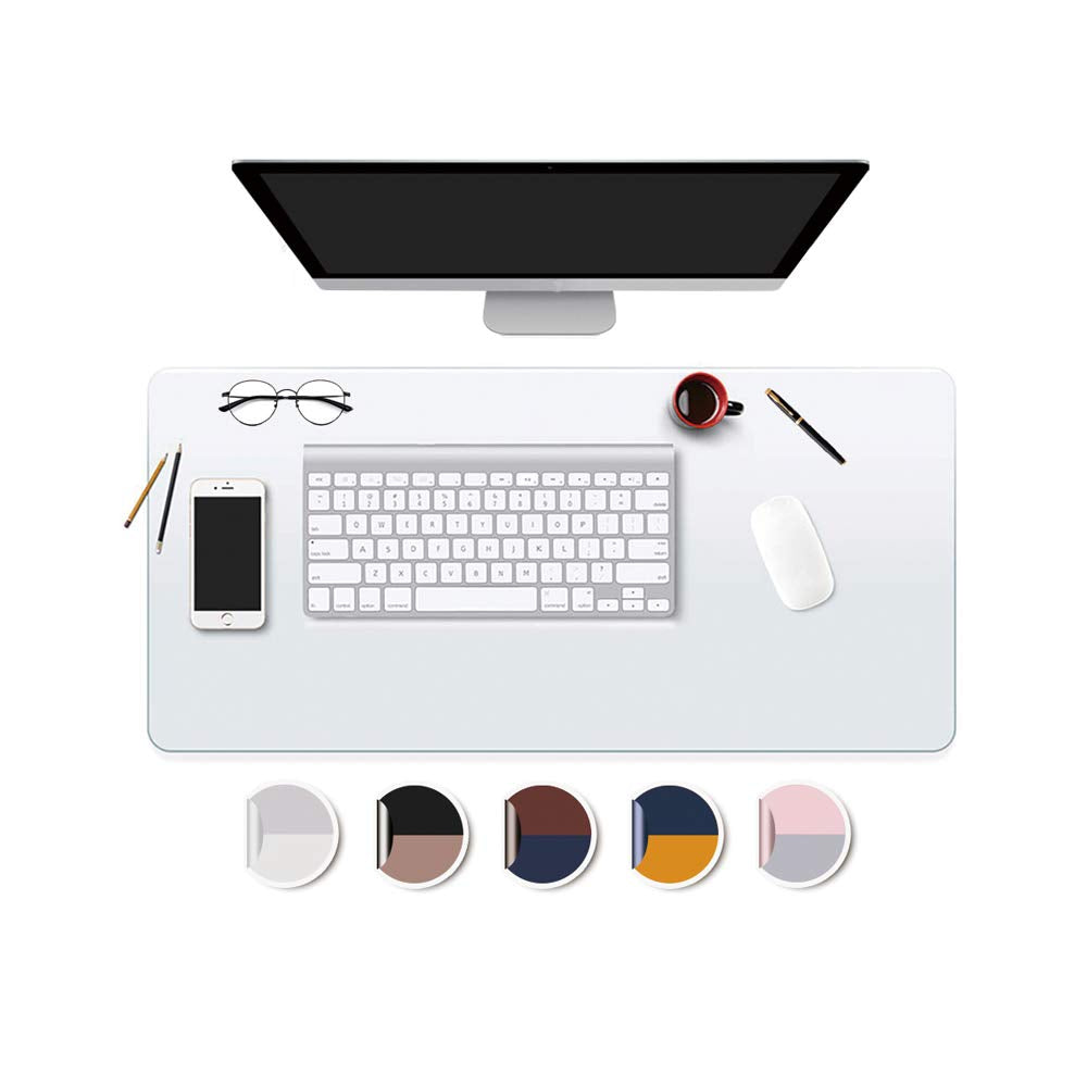 17x48 Multifunctional Desk Pad Clear PVC Plastic Glass Blotter Mat Cover for Office Home for