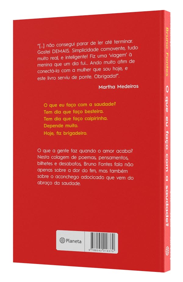 O Que Eu Faco Com a Saudade (Em Portugues do Brasil)