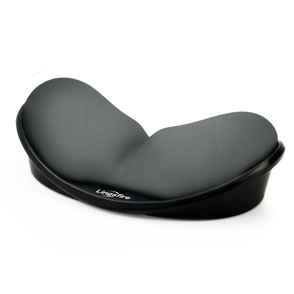 LINGSFIRE Memory Foam Mouse, Keyboard Wrist Rest Pad Anti-Skid Mousepad Support Mat for Office