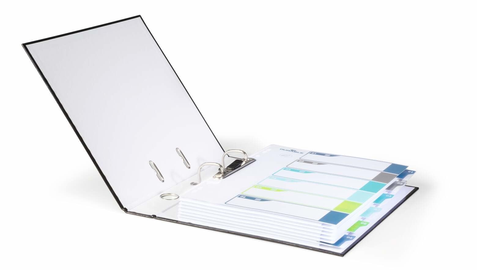 Durable Index Set 1-6 A4+, Portrait, Multicoloured Tabs, Made from PP