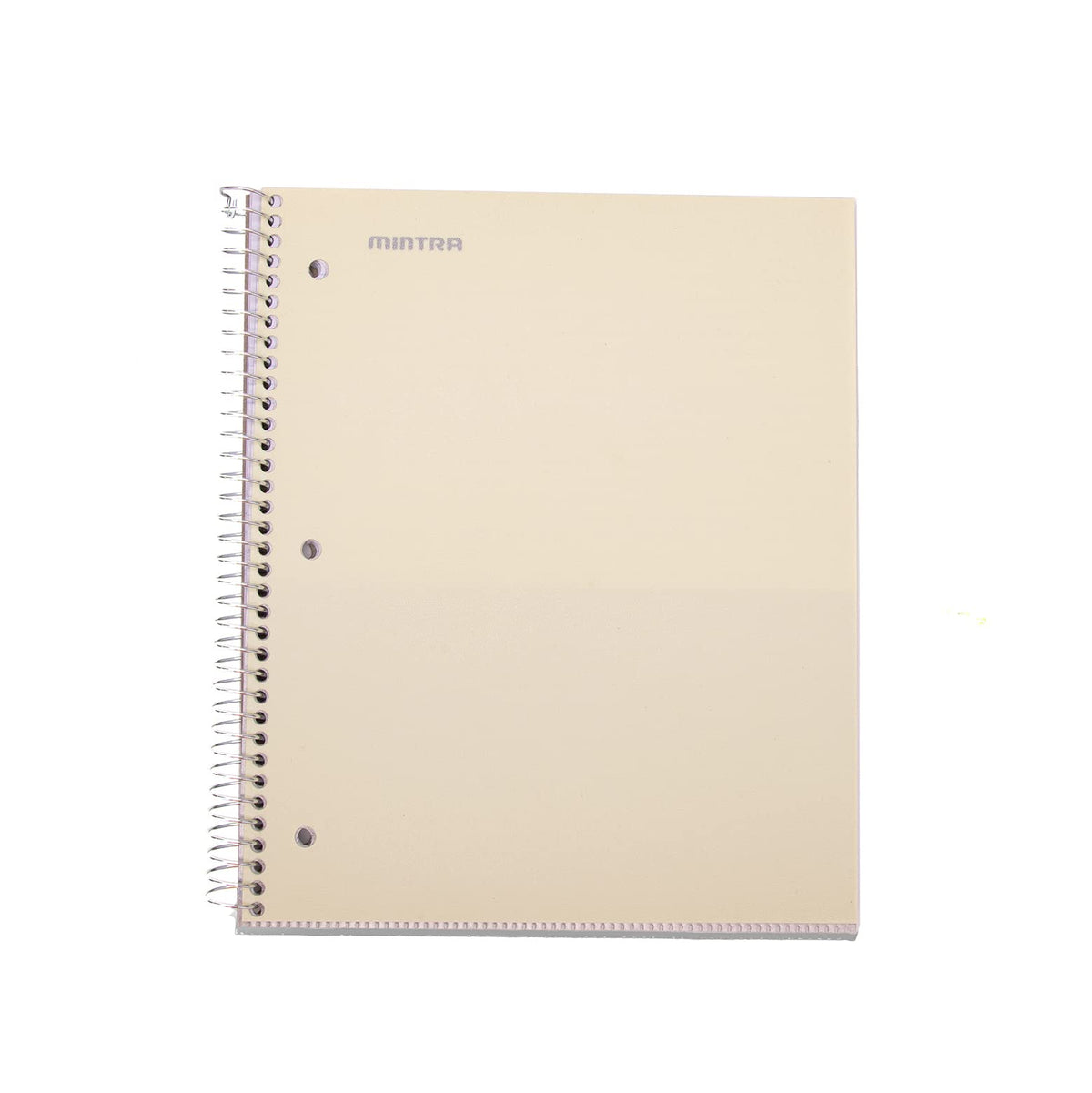 Mintra Office Durable Spiral Notebooks, 3 Subject (Arctic Ice, Sun Yellow, Spring Pink, Wide Ruled