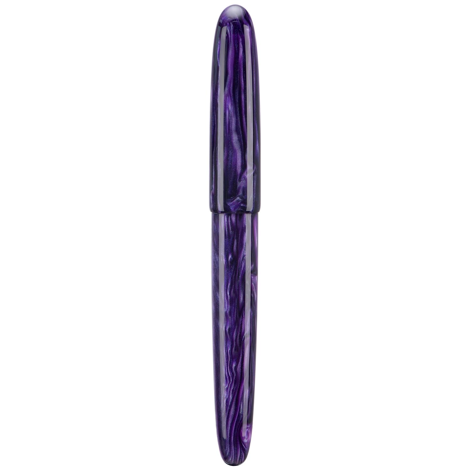 Asvine C80 Fountain Pen #8 Extra Fine Nib Large Handcraft Pen with Converter Pen Box Collection Set
