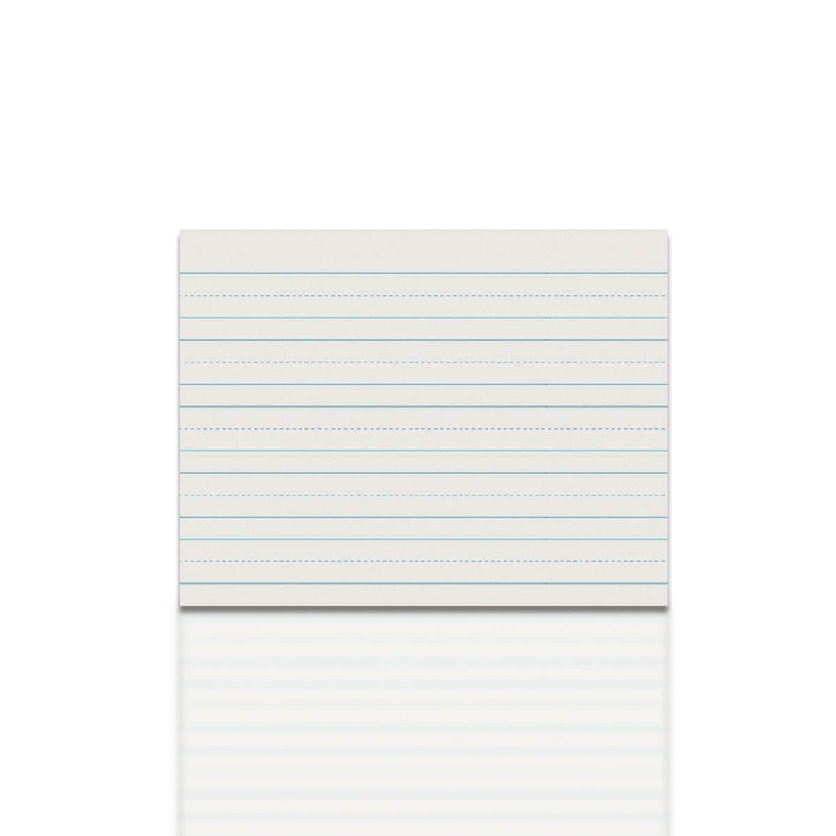 School Smart - 85348 Skip-A-Line Ruled Writing Paper, 1 Inch Ruled Long Way, 10-1/2 x 8 Inches