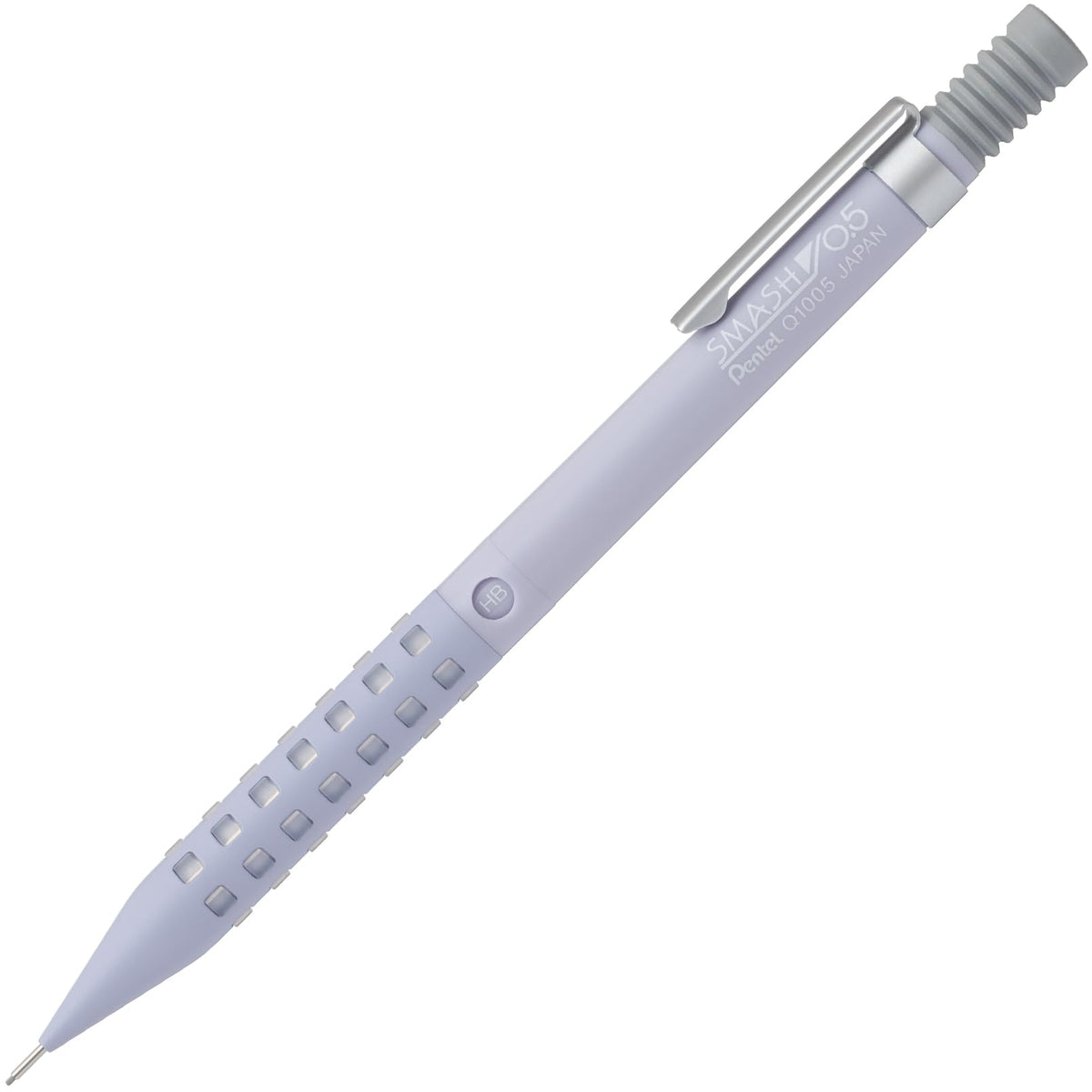 Pentel Q1005-23A Mechanical Pencil, Smash, 0.5mm, Dull Violet