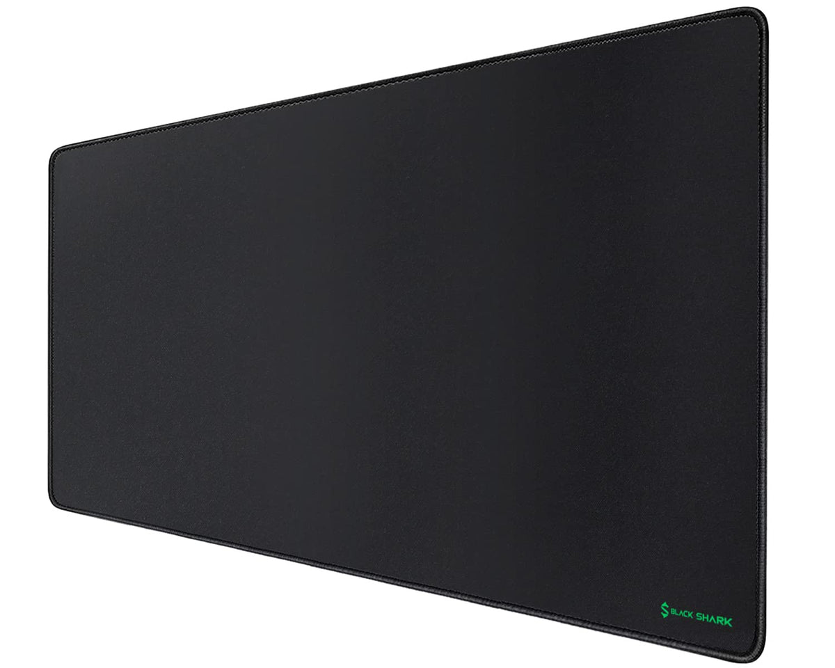 Black Shark Gaming Mouse Pad Desk Mat (35.4" × 15.8" × 0.15") Thick Extended Mousepad Non-Slip