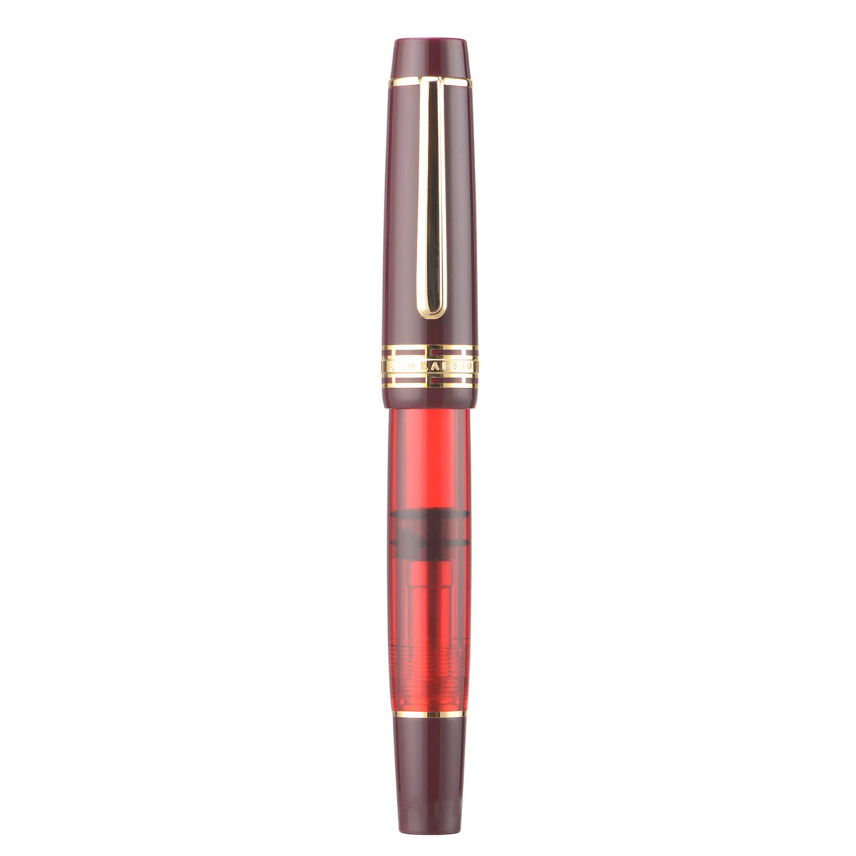Wikult Yongsheng Junlai 630 Acrylic Fountain Pen, Size 8 Medium Nib with Piston Filling System