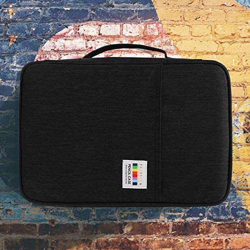 JAKAGO 304 Slots Colored Pencil Case Large Capacity Storage Bag for Artist Painter Multi-Functional