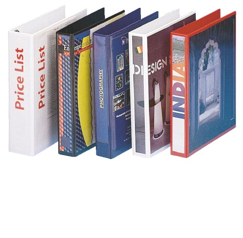 Esselte 4 Ring Binder, PP, Holds up to 190 Sheets, 42 mm Spine, 49733 - A4, Black