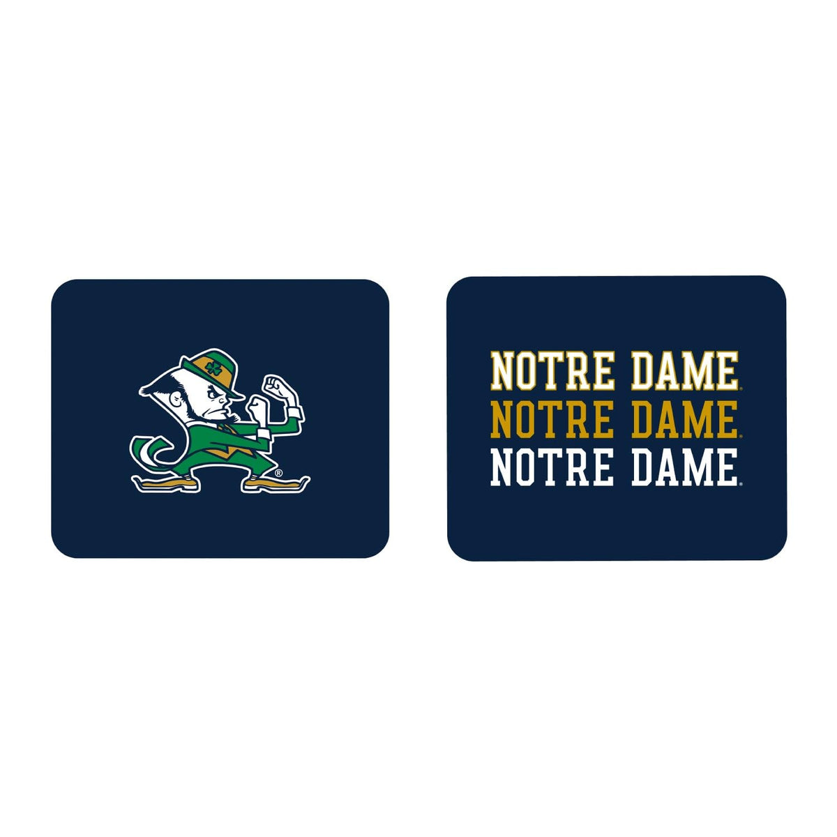 Mouse Pad, Fabric, University of Notre Dame Standard/Fan Pack 2