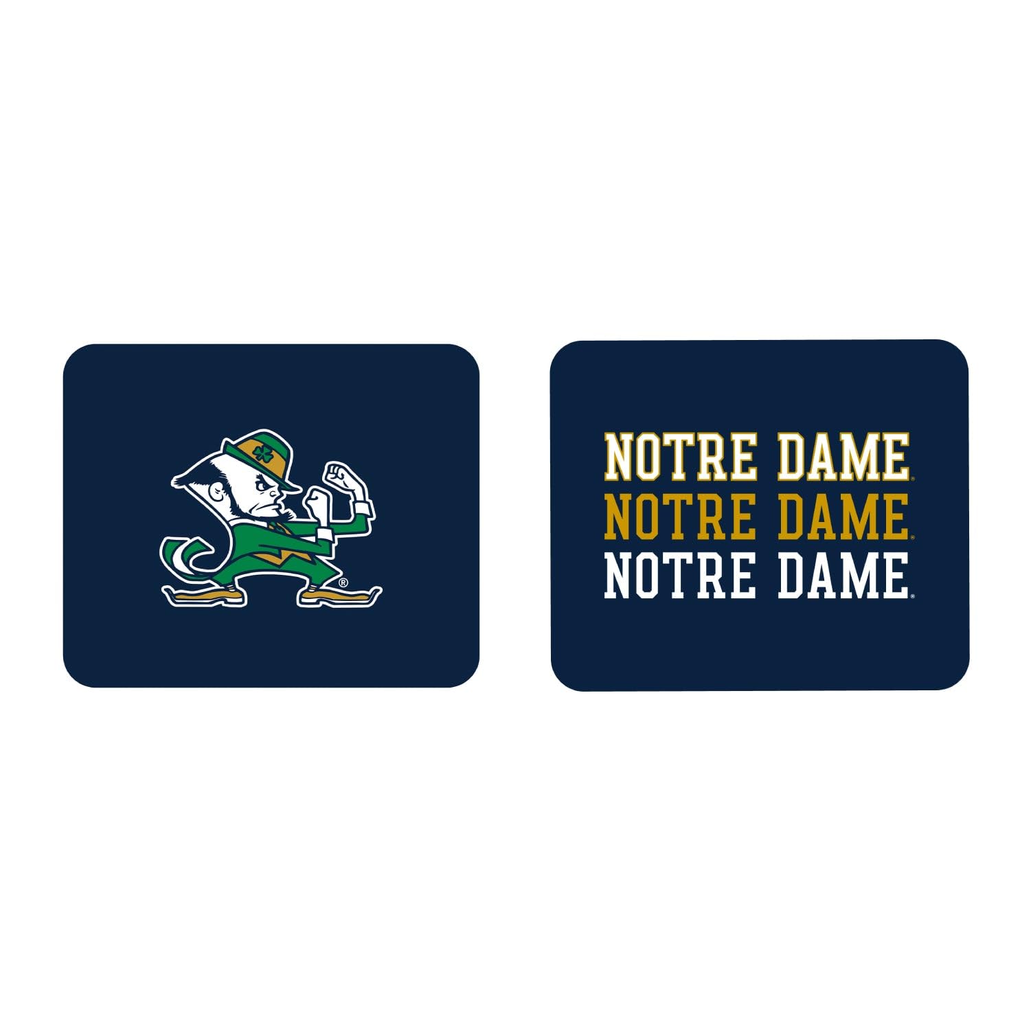 Mouse Pad, Fabric, University of Notre Dame Standard/Fan Pack 2