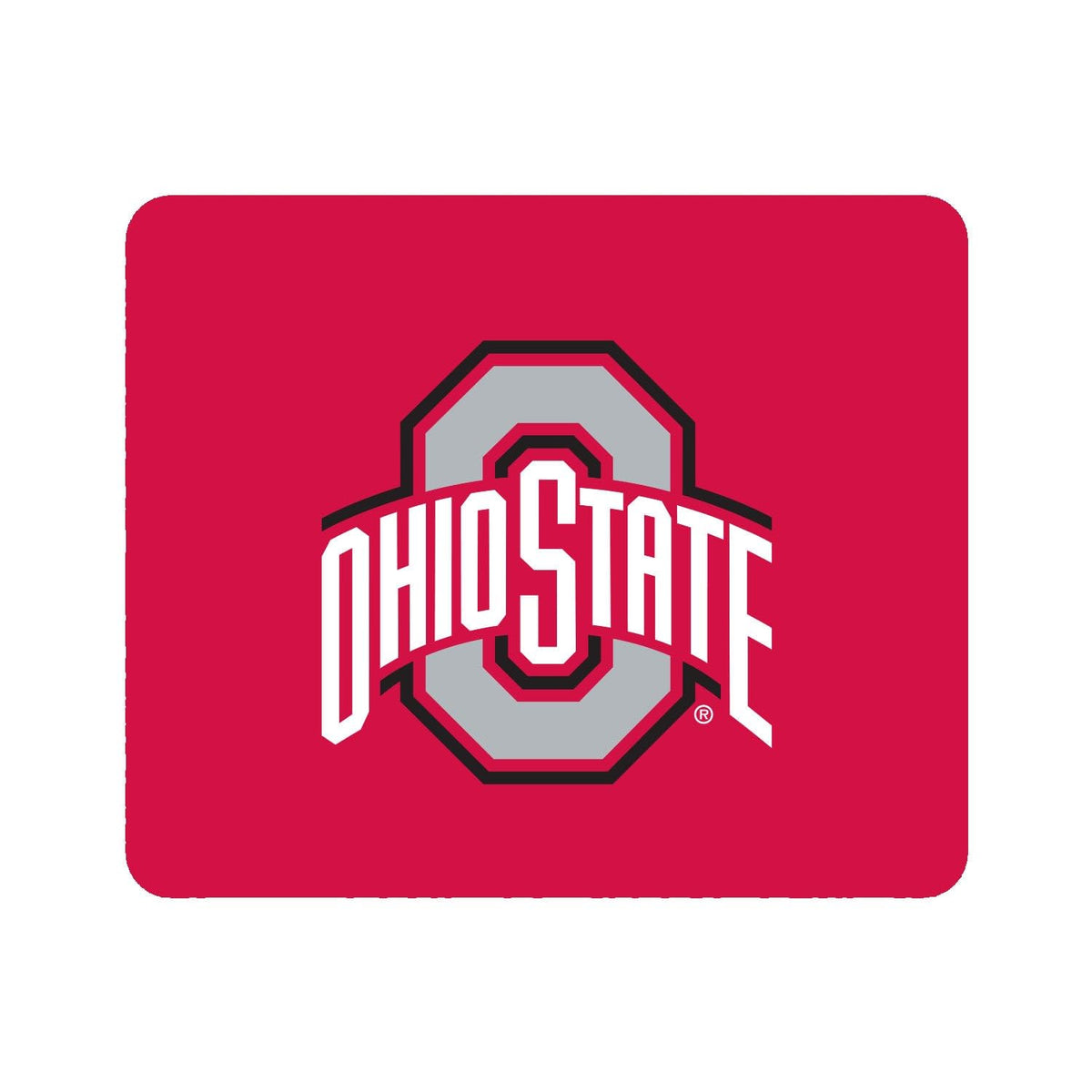 Mouse Pad, Fabric, Ohio State University Standard/Classic Red