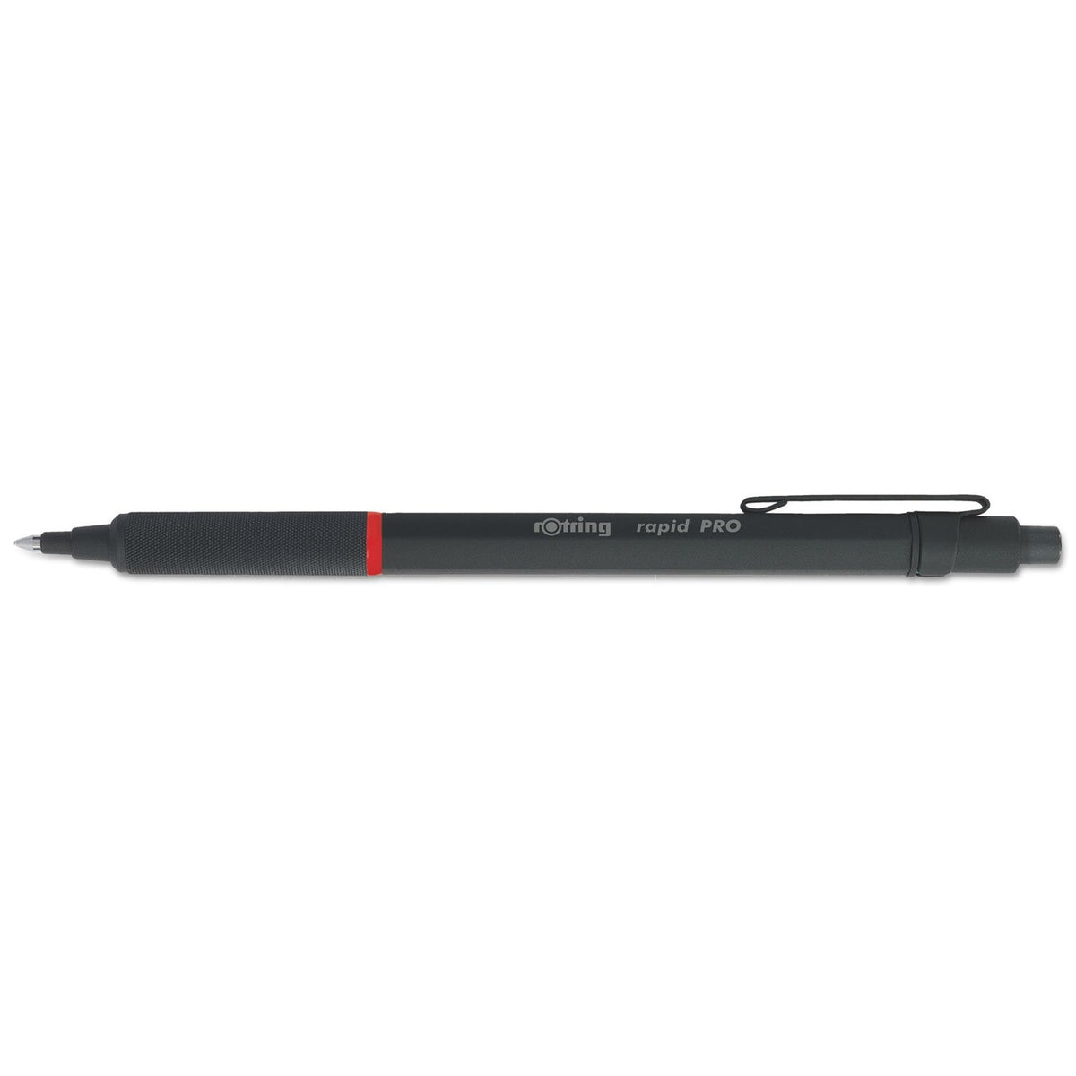 rOtring Rapid Pro Medium Point Ballpoint Pen, Black Body (1904292)