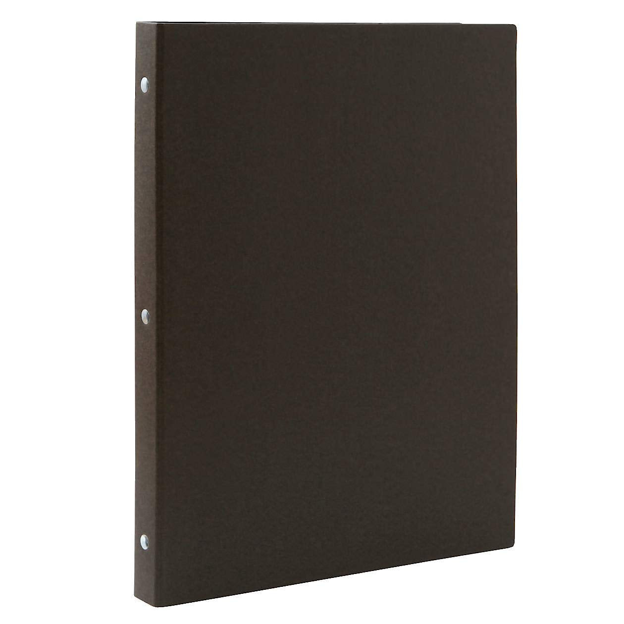 MUJI 82110098 Binder, A4, 30 Holes, Dark Gray