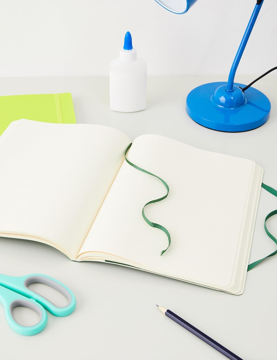 Moleskine Classic Notebook, Soft Cover, XL (7.5" x 9.5") Ruled/Lined, Myrtle Green, 192 Pages