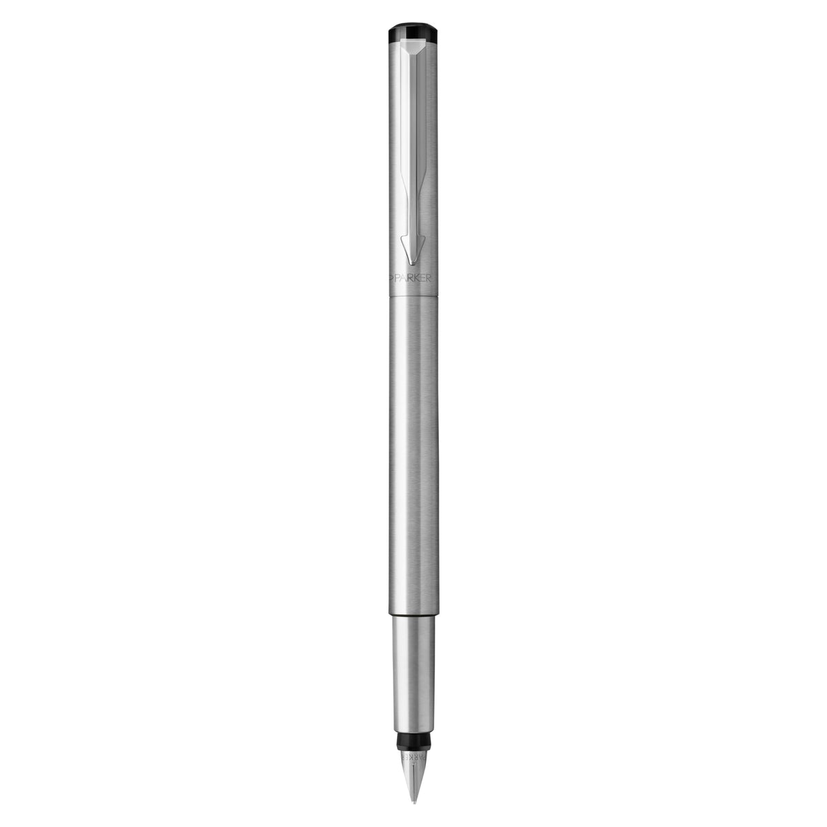 Parker Fountain Vector, Stainless Steel Pen, multicolor