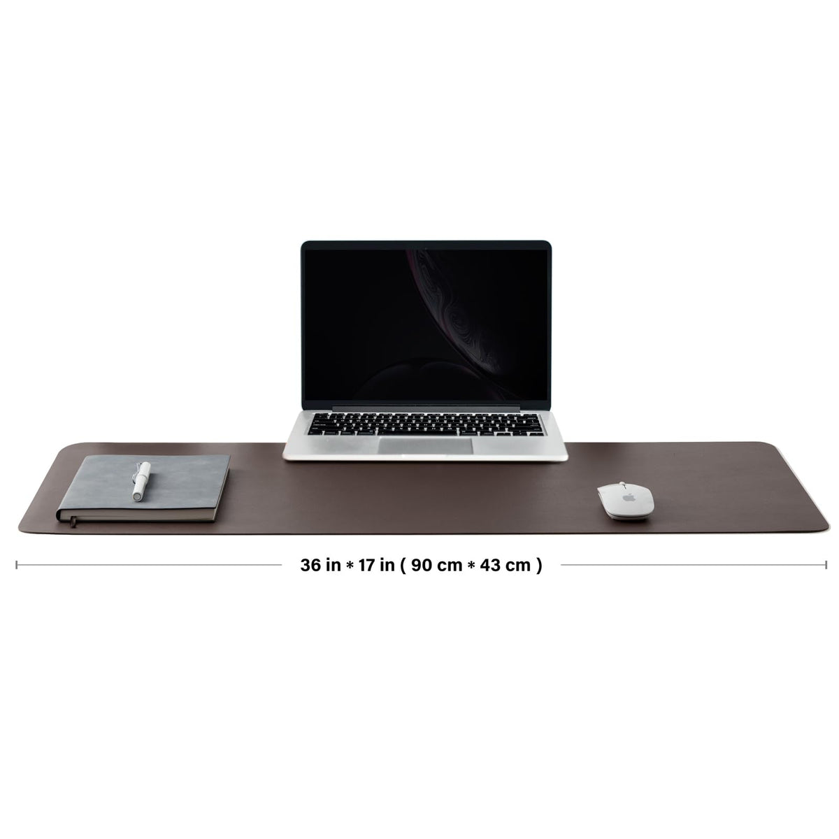 Leather Desk Mat - Non-Slip PU Desk Pad for Office and Home - Desk Organization and Accessories