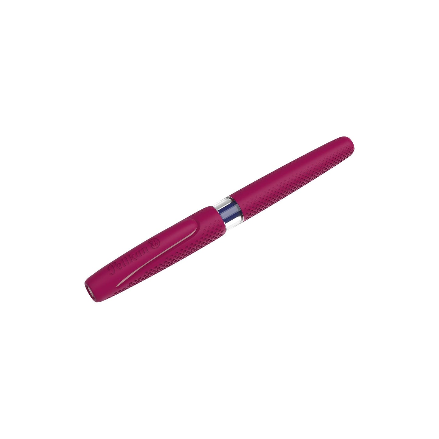 Pelikan ILO 817844 Fountain Pen for Right-Handed and Left-Handed Users, Red, Cartridge Fountain Pen