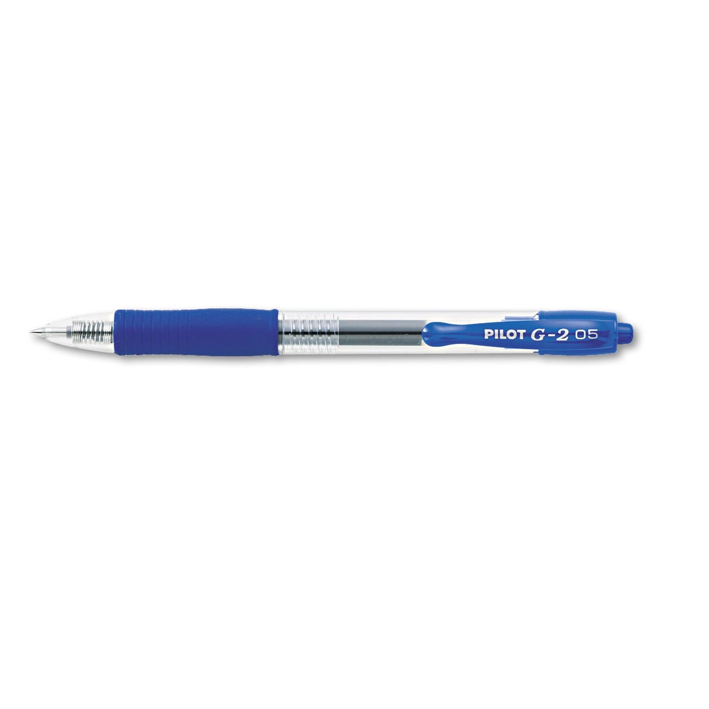 PILOT G2 Gel Roller Pens, Blue Ink Pens Extra Fine Point, Pack of 12
