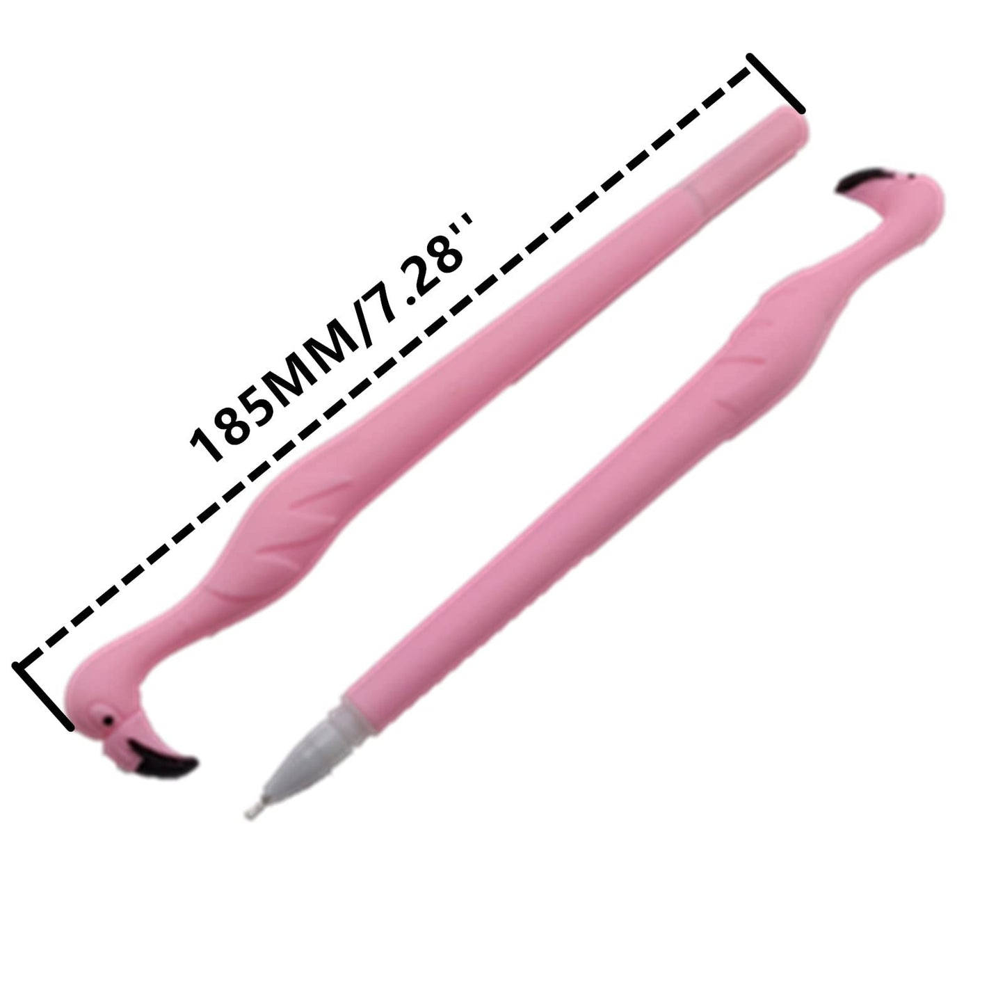 40PCS Pink Flamingo Gel Pens Flamingo Themed Party Favors Decorations