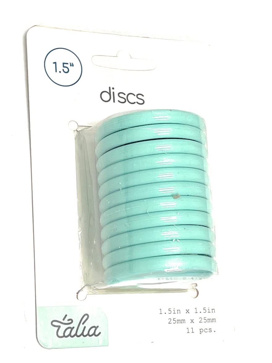 Talia Discbound Notebook - Discs (Summer Blue, 1.5inch)