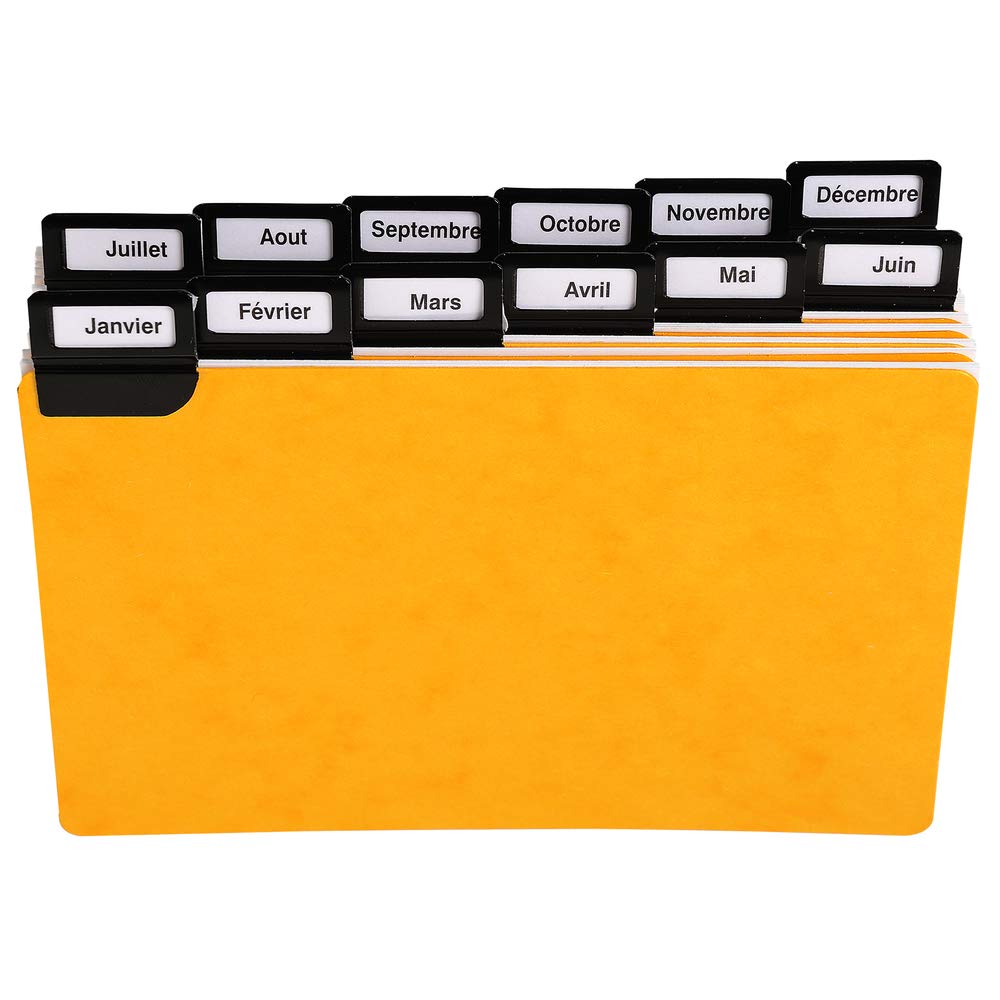 Exacompta - Ref 13752E - Alphabetical Record Card Inserts - A6 (105 x 148mm) in Size, 425gsm Card