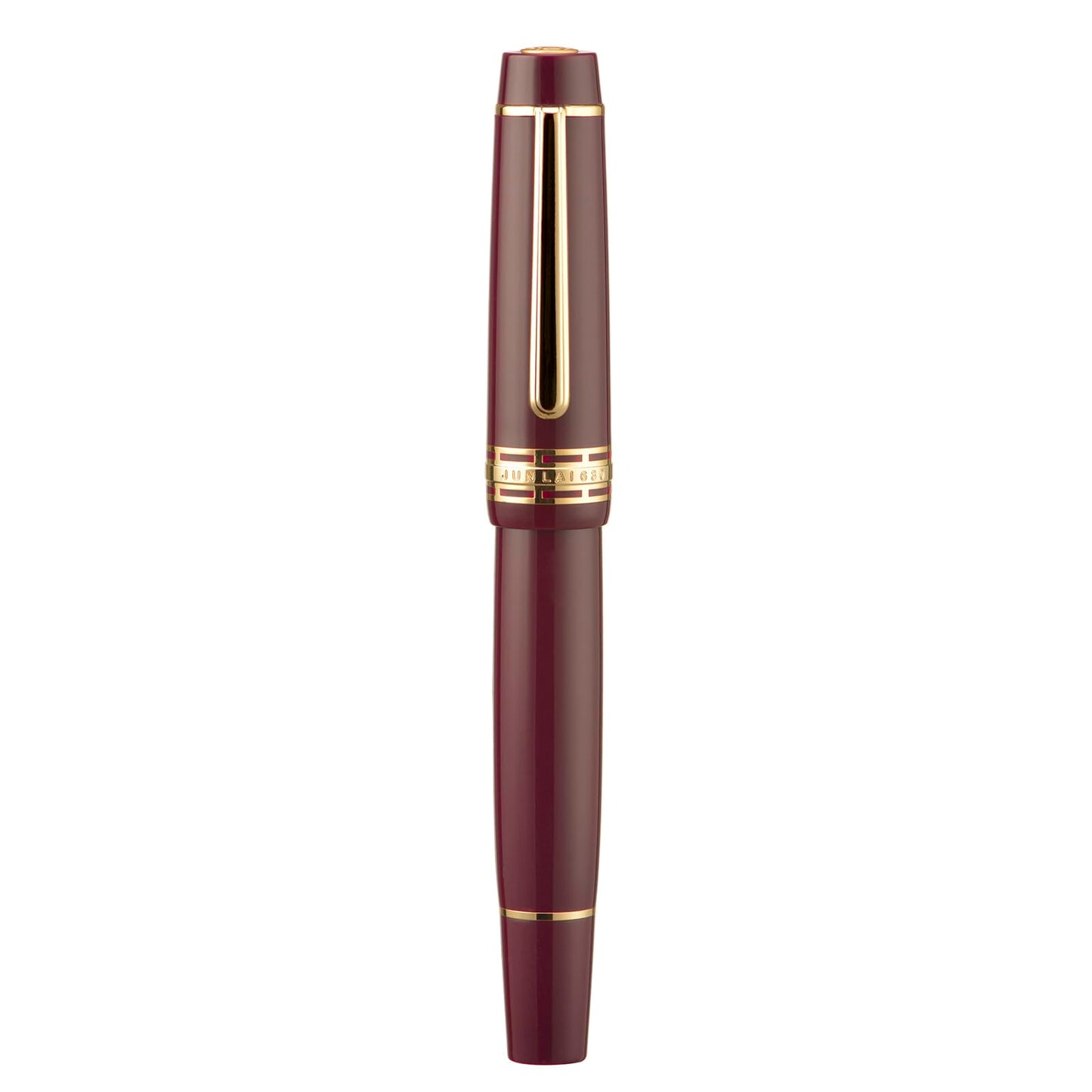 Wikult Yongsheng Junlai 630 Acrylic Fountain Pen, Size 8 Medium Nib with Piston Filling System