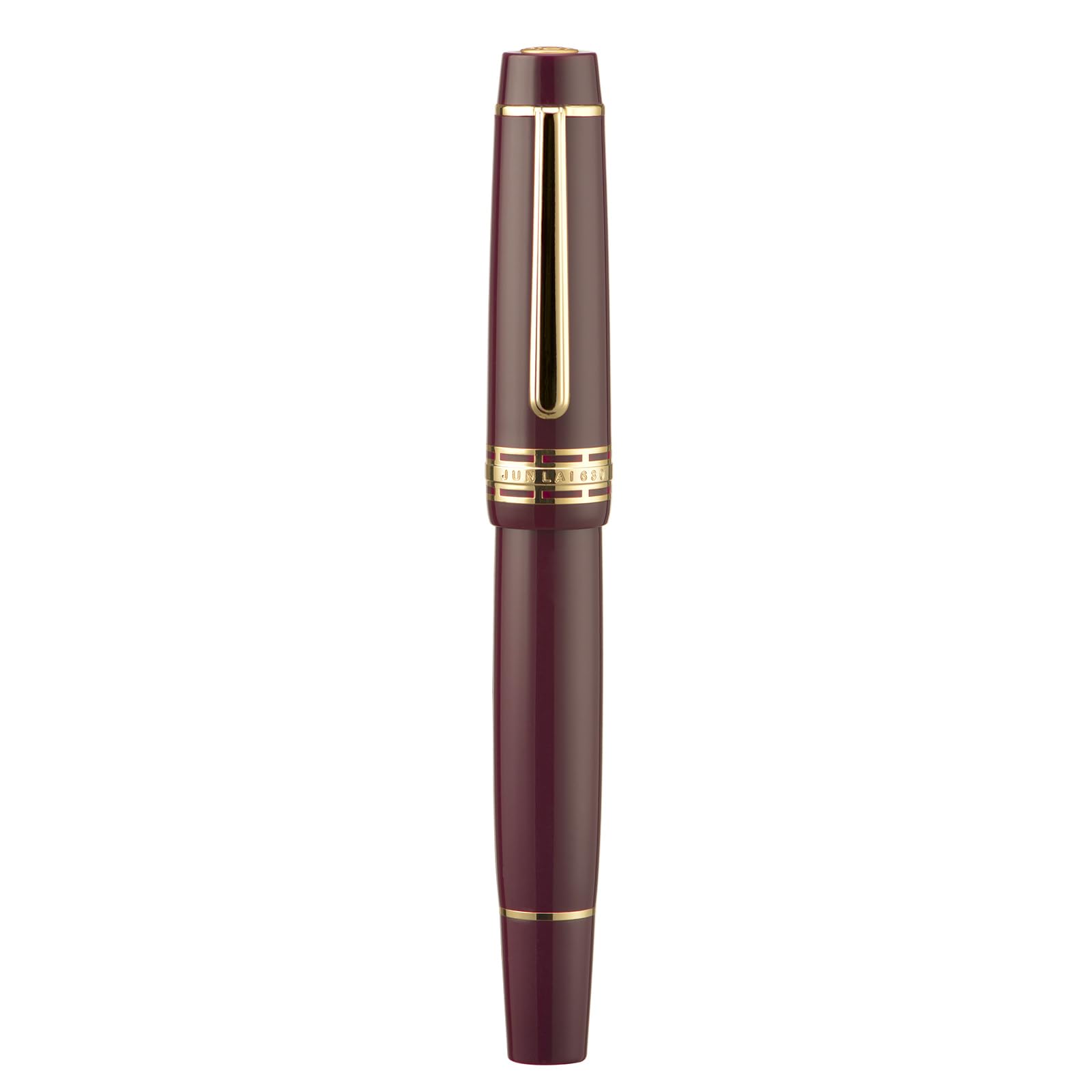 Wikult Yongsheng Junlai 630 Acrylic Fountain Pen, Size 8 Medium Nib with Piston Filling System