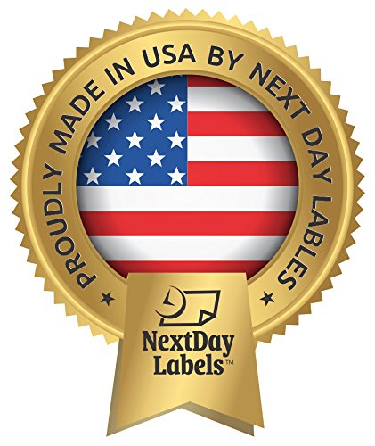 NextDayLabels Blank Perforated Cards 6 up per Page (300 Buff Cards)
