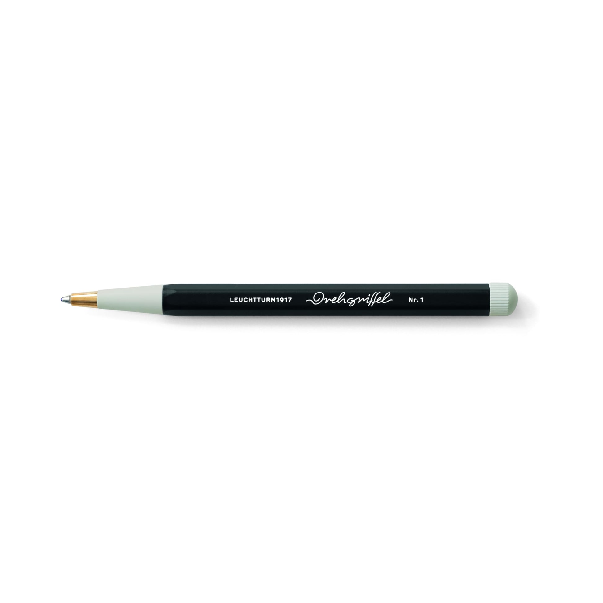 LEUCHTTURM1917 - Drehgriffel Writing Pen (Black) - Gel Pen with Black Ink Included