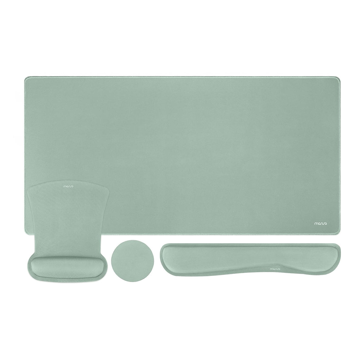 MOSISO Keyboard Mouse Pad Set, Large Gaming Mousepad&Keyboard Wrist Rest