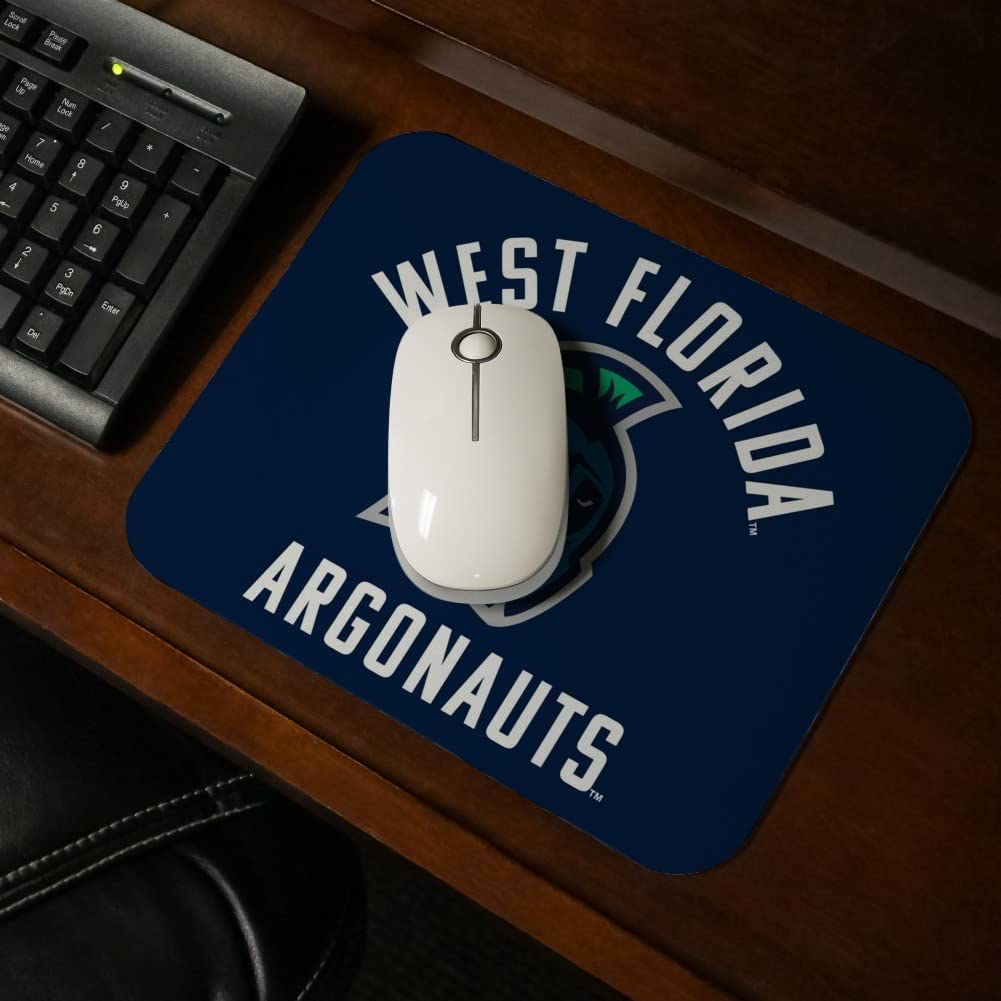 West Florida Argonauts Logo Low Profile Thin Mouse Pad Mousepad