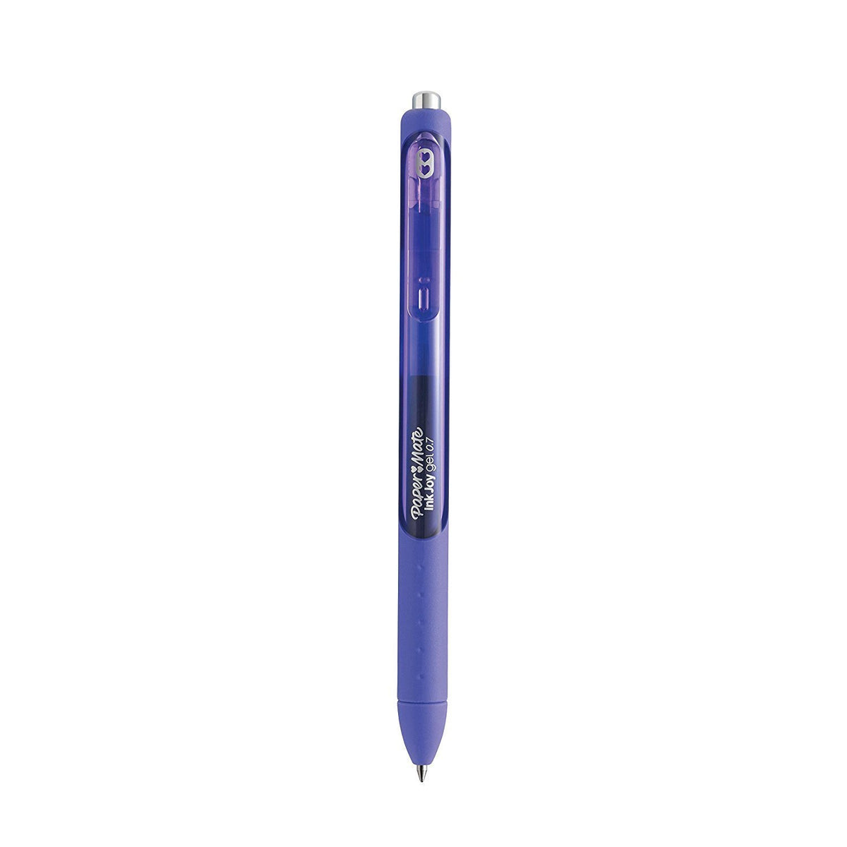 Paper Mate InkJoy Retractable Gel Pen, 0.7mm, Medium Point, 10-Count (Purple)