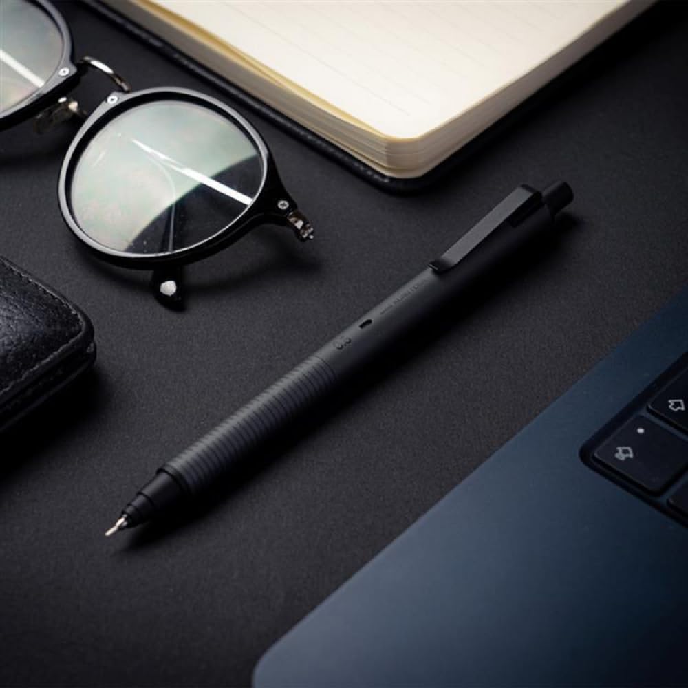 KURUTOGA Mitsubishi Pencil Mechanical Pencil Metal 0.5mm Nocturne Black M5KH1P.24 With Original