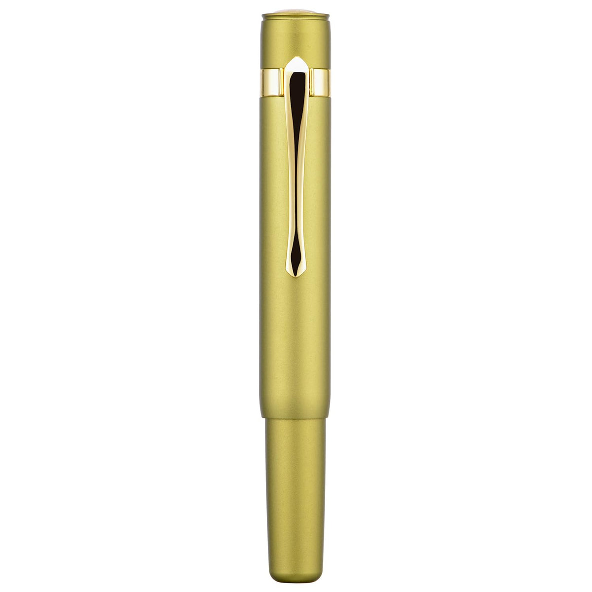 HONG DIAN M2 Black Forest Mini Fountain Pen, Medium Nib & Sleek Shape Aluminium Short Pocket Travel