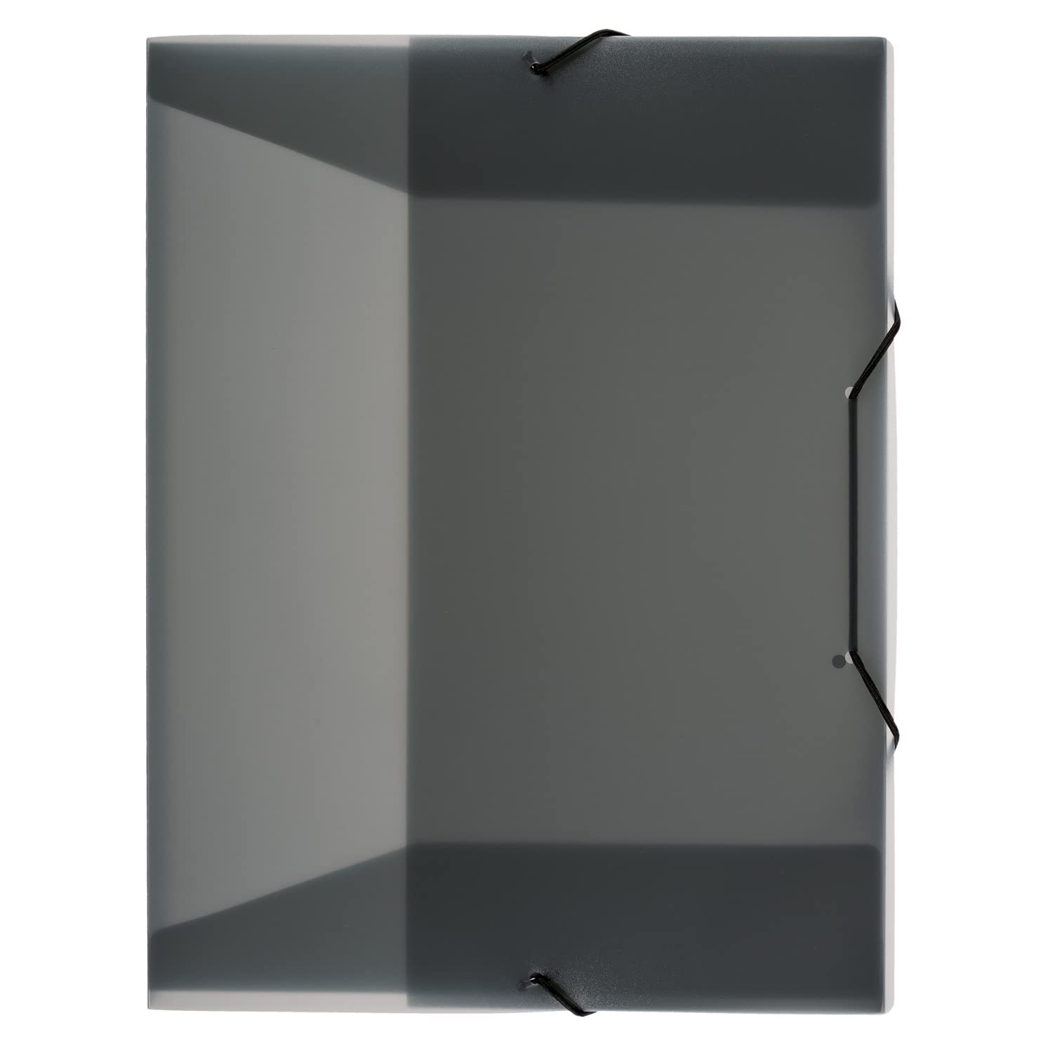 idena® DIN Box File with Elastic Strap a4 Black