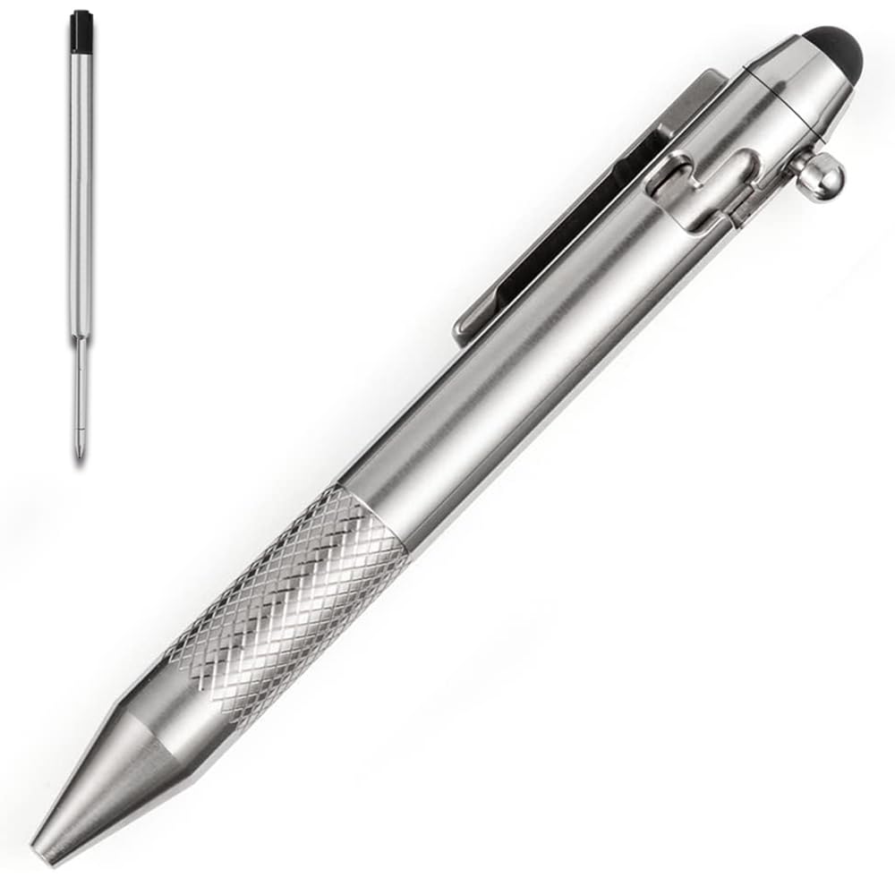 Cool Hand 4.9'' Titanium Bolt Action Pen Stylus for Touch Screen
