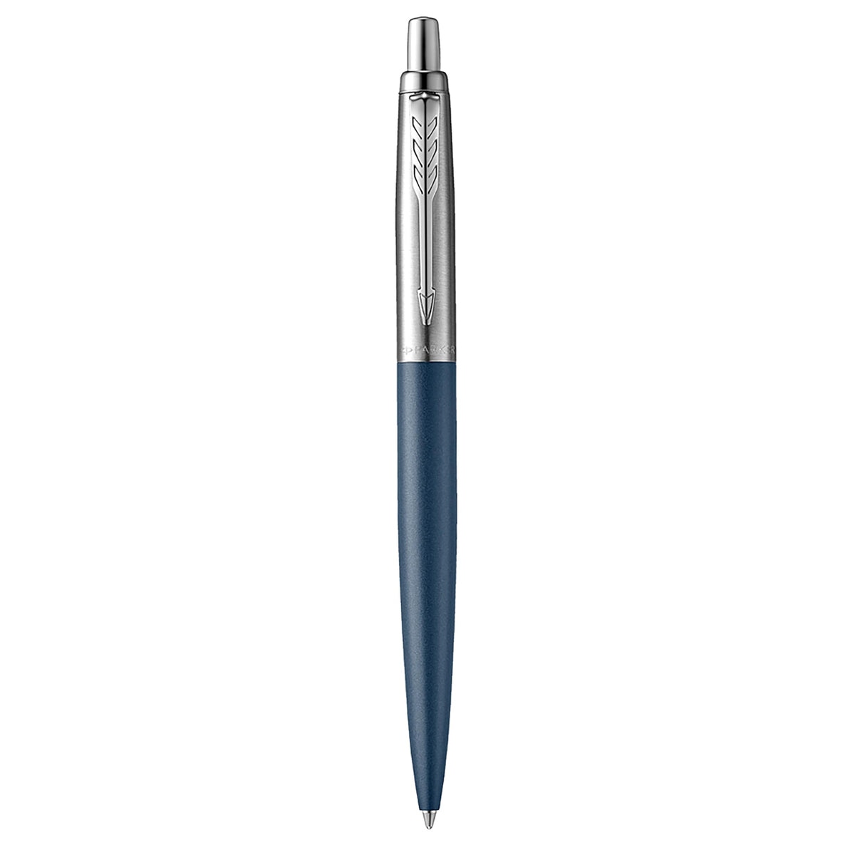 Parker Jotter XL Ballpoint Pen, Primrose Matte Blue with Chrome Trim, Medium Point Blue Ink, Gift