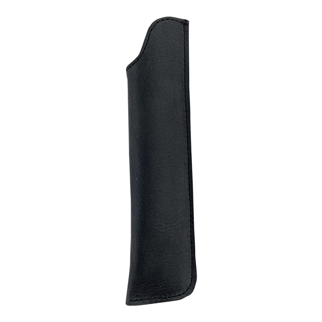 Hide & Drink, Pen Case Handmade from Full Grain Leather (Charcoal Black)