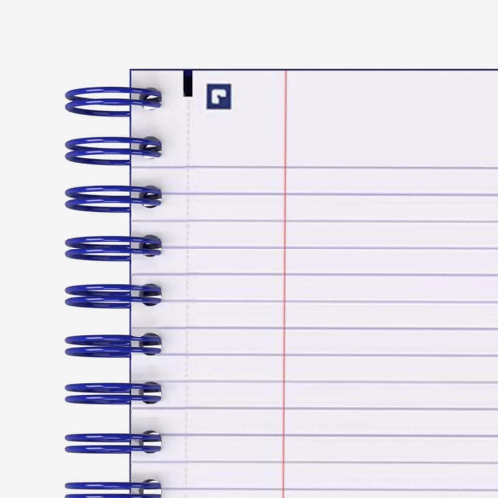 Hamelin, Spiral Notebook, 8x10in, College Ruled, Hardcover, 75shts/150 Pages, 1 Subject Notebook