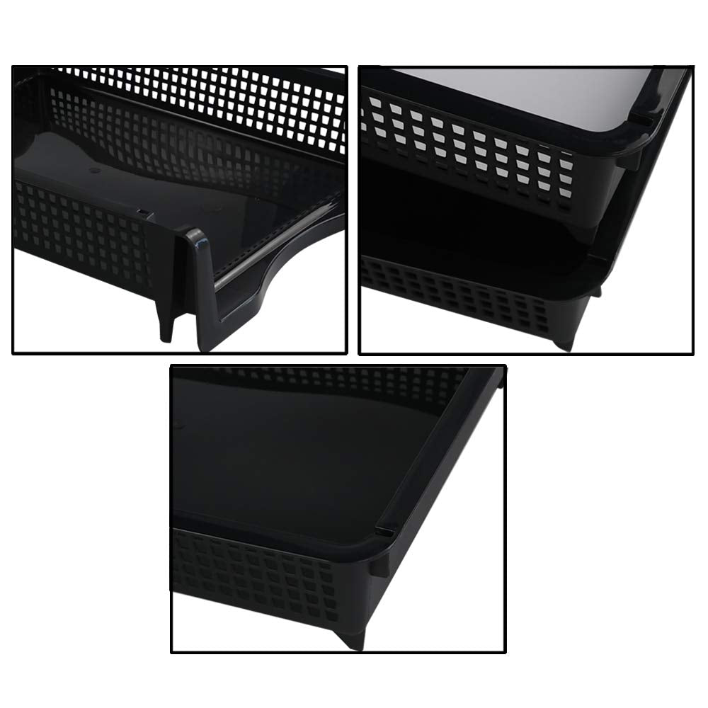 Ggbin 6-Tier Stackable A4 Paper Size Organizer Basket Tray for Desktop