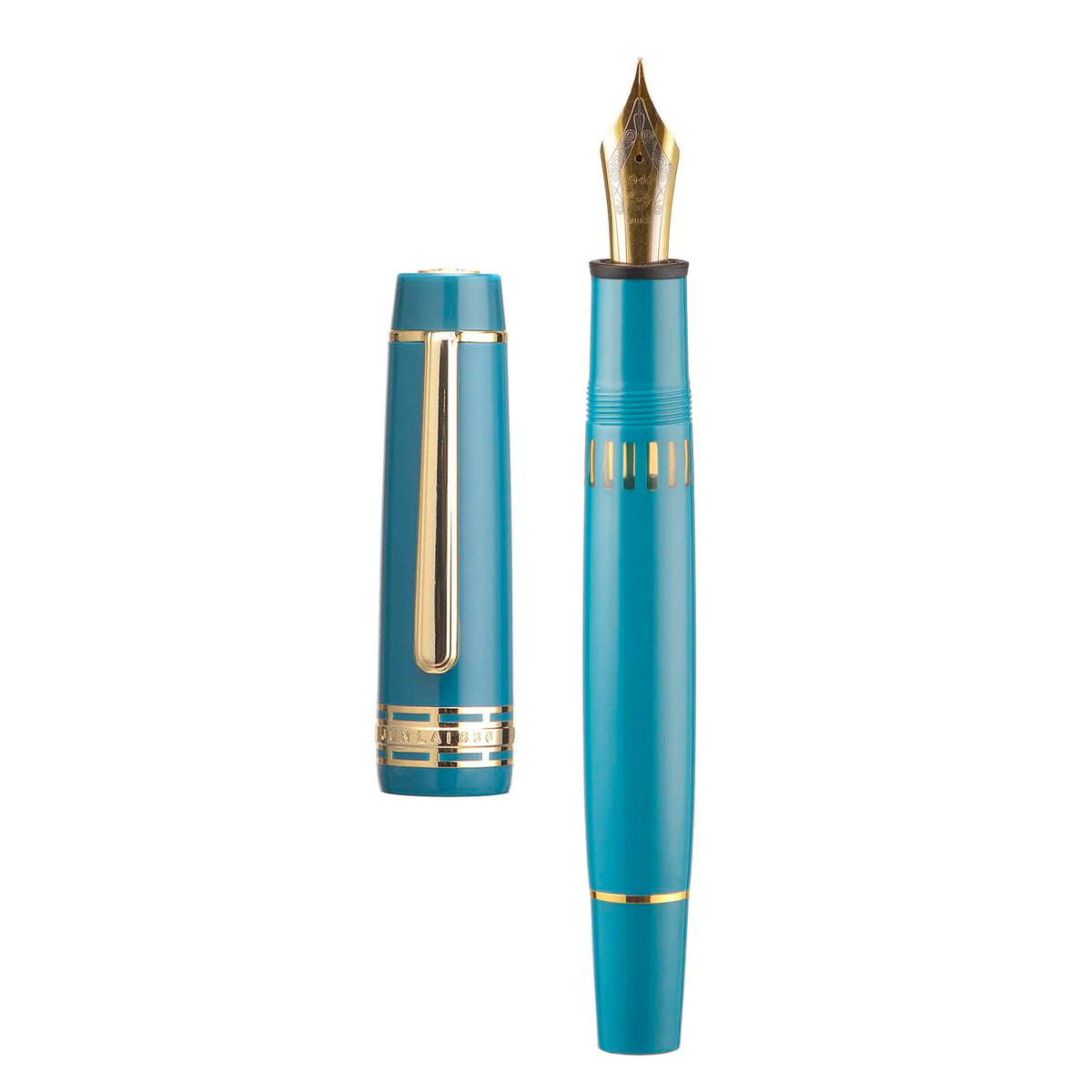 Wikult Yongsheng Junlai 630 Acrylic Fountain Pen, Size 8 Medium Nib with Piston Filling System