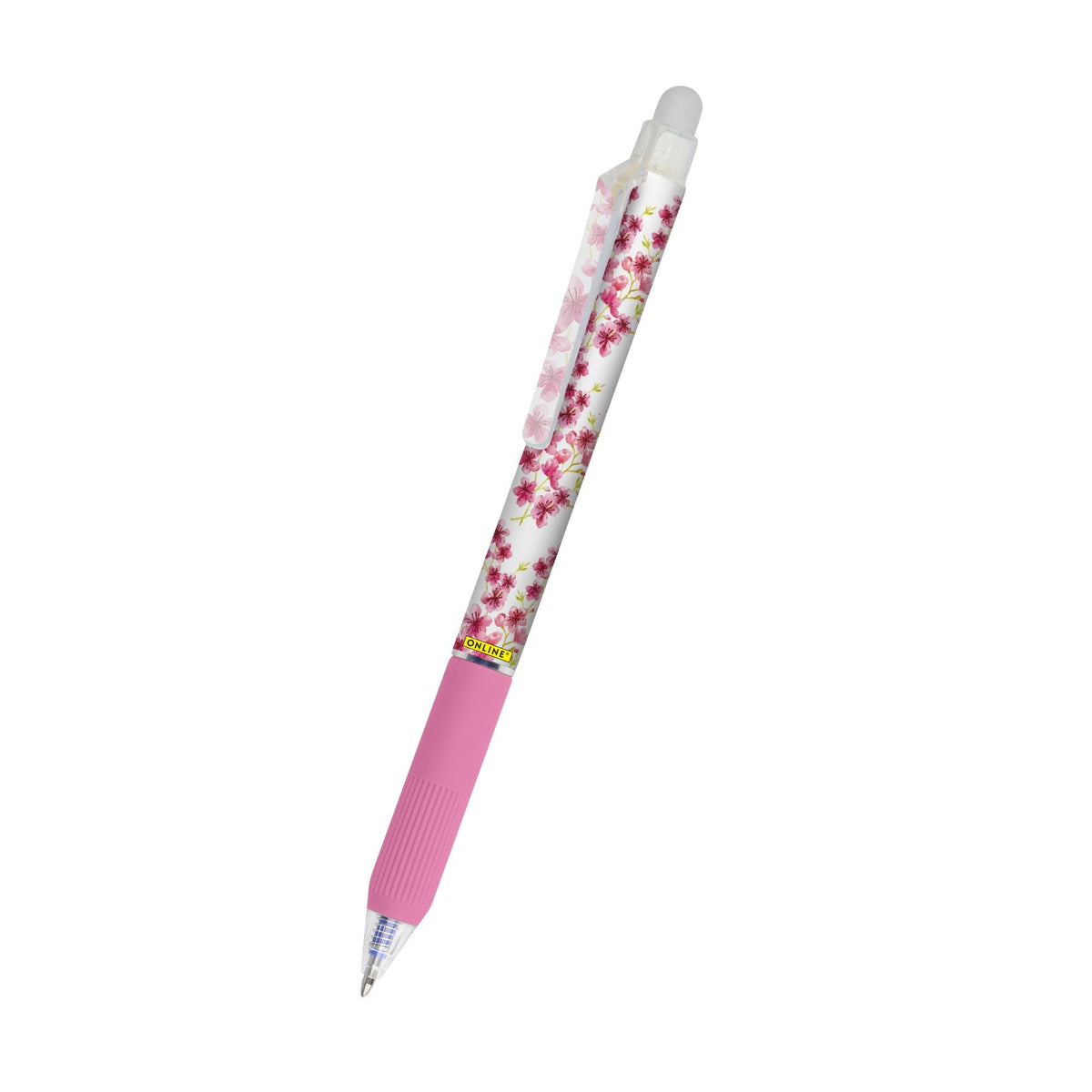 Online magiXX Erasing Pen Cherry Blossom I Gel Pen Blue Erasable with 0.7 mm Line Width I